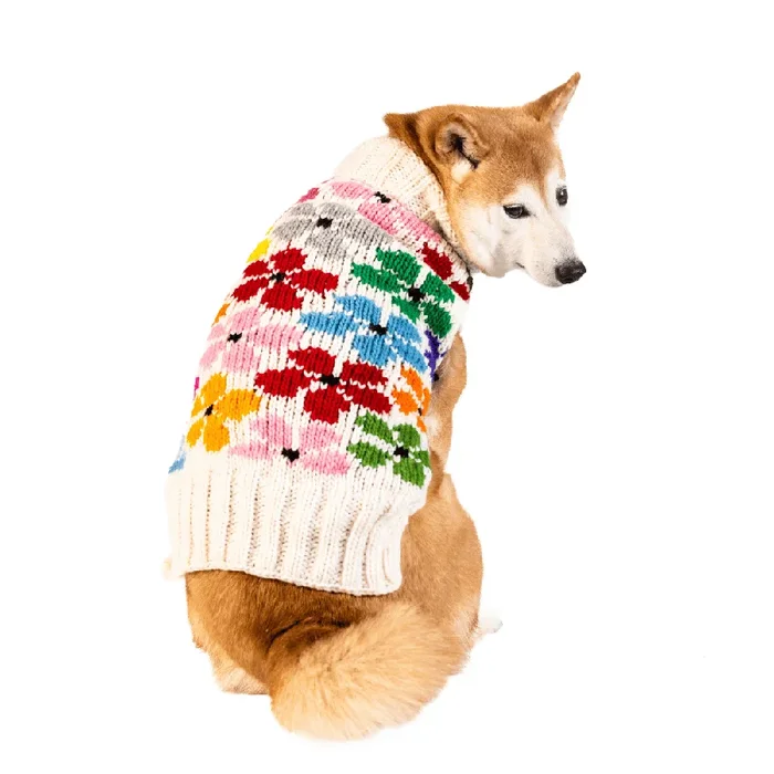 Bloomin’ Flowers Dog Sweater