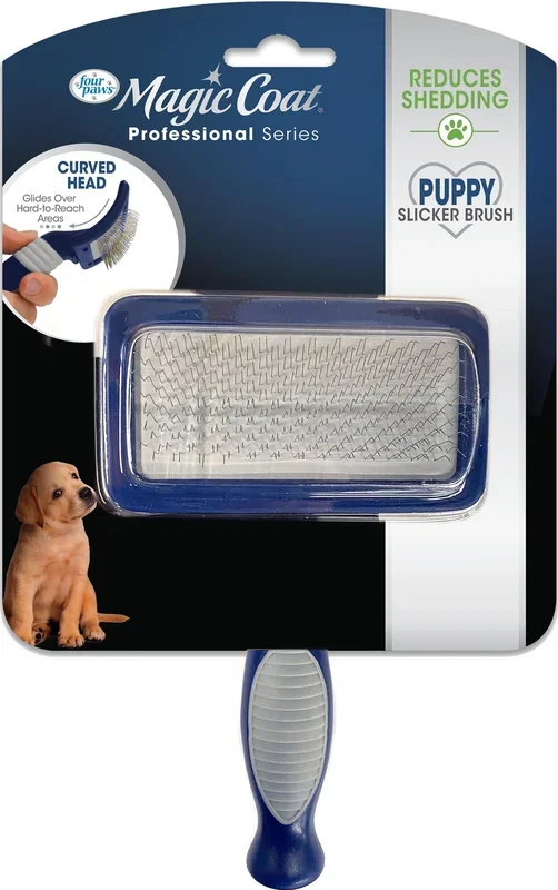 Magic Coat Gentle Slicker Wire Brush For Puppies