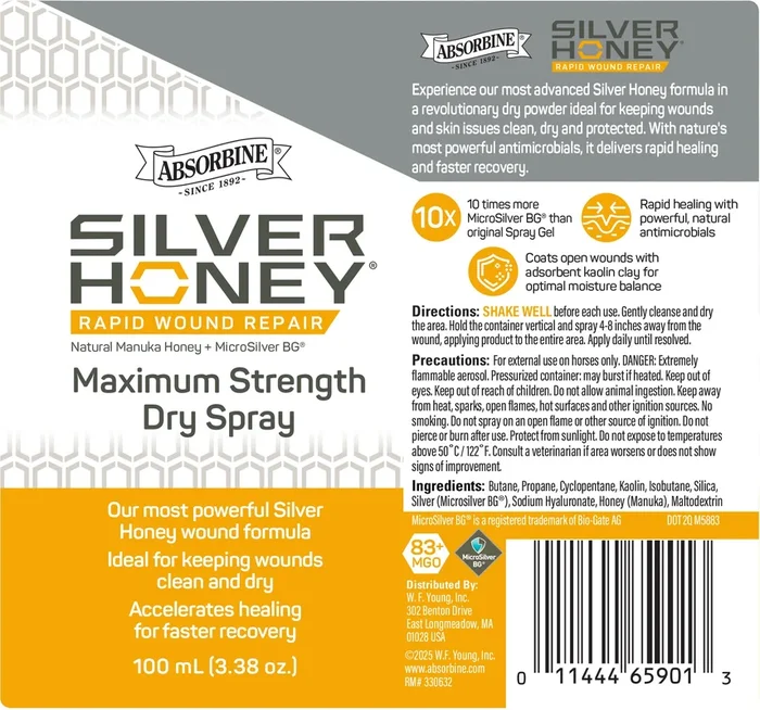 SILVER HONEY RAPID SKIN RELIEF MAX SPRAY