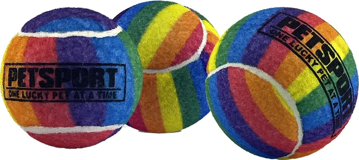 Tuff Balls Rainbow Squeak