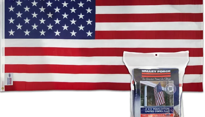 Vff Printed Polycotton Sentinel Us Flag